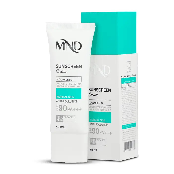 کرم ضد آفتاب ام ان دی مناسب پوست معمولی